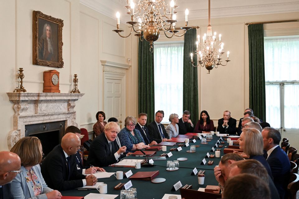Boris Johnson on the brink as ministers quit